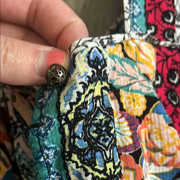 Anthropologie Paisley Bohemian Jumpsuit - Picture 8 of 8